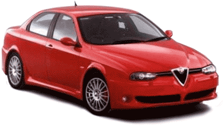 Alfa Romeo 156 Stick on Glass