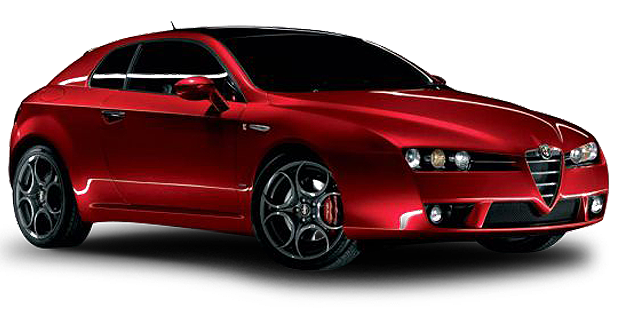 Alfa Romeo Brera Stick on Glass