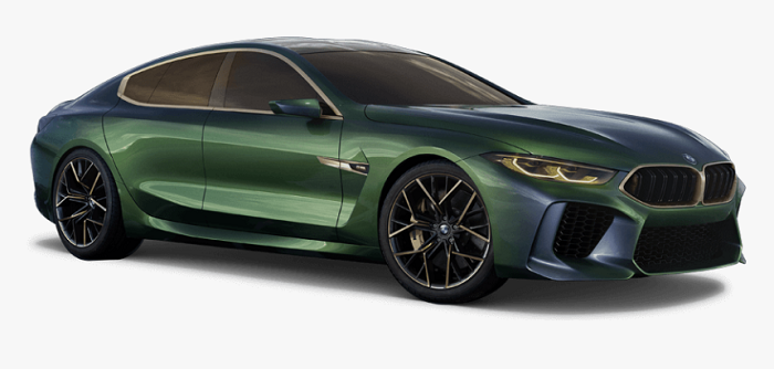 BMW M8 Competition Gran Coupe 2019-2021 F93