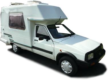 Citroen C15 Based Motorhomes Wing Mirrors