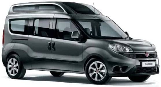 Fiat Doblo Based Campervan Wing Mirrors