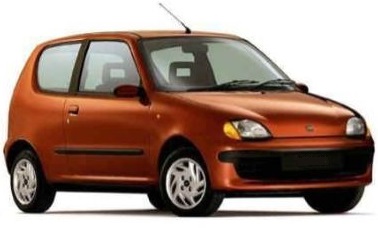 Fiat Seicento Wing Mirror Glass