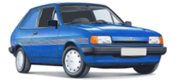 Ford Fiesta Panel Van 1983-1989 (MK2)