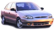 Hyundai Accent 5-Door Hatchback 1994-1999 (X3)