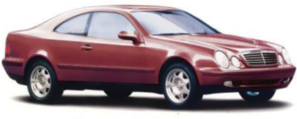 Mercedes-Benz CLK-Class Coupe 1997-2000 (C208)