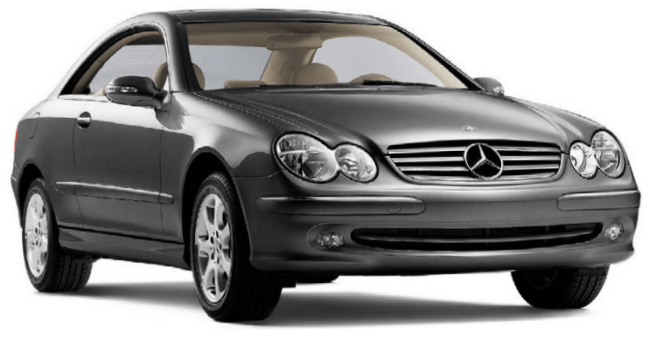 Mercedes-Benz CLK-Class Coupe 2002-2005 (C209)