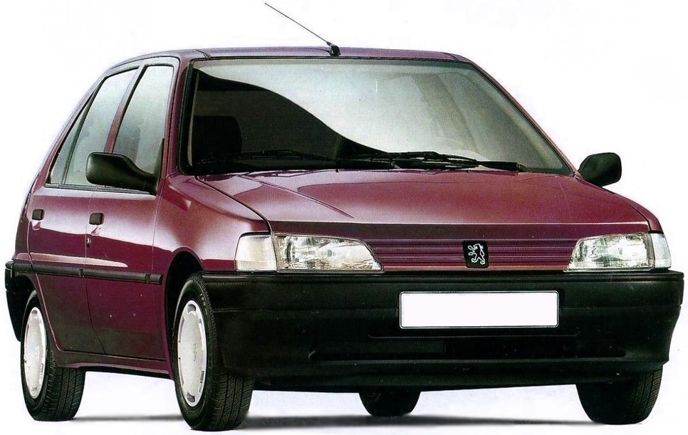 Peugeot 106 5-Door Hatchback 1992-1996 (Phase I)