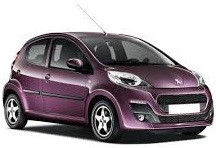 Peugeot 107 5-Door Hatchback 2012-2014 (P Facelift II)