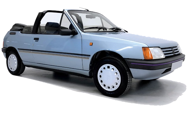 Peugeot 205 Convertible 1989-1994 (741C Facelift)