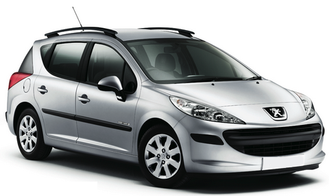 Peugeot 207 SW Estate 2007-2010 (WK)