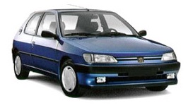 Peugeot 306 Wing Mirror Covers