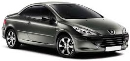 Peugeot 307 CC Convertible 2005-2008 (3B Facelift)