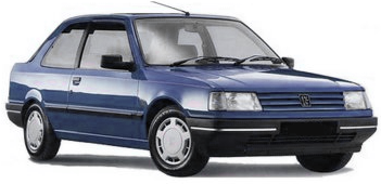 Peugeot 309 Hatchback 1989-1993 (10A Facelift)