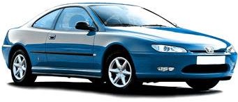 Peugeot 406 Coupe 1997-1999 (8C)
