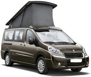 Peugeot Expert Based Campervan Wing Mirrors