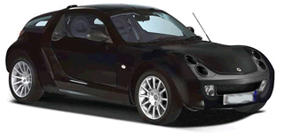 Smart Roadster Wing Mirror Covers
