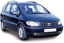 Vauxhall Zafira A MPV 1999-2003 (T98)