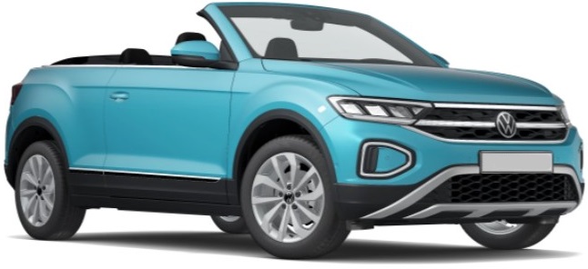 Volkswagen T-Roc Cabriolet SUV 2022-2025 (A11 Facelift)