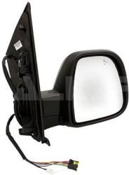 Left-Hand Side Blind Spot Wing Mirror Glass For Vauxhall Vivaro 2001-2014