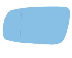 Audi A6 1994-1997 Heated Blue Tinted Aspherical Wing Mirror Glass Passenger Side