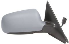 Audi A6 2001-2004 Electric Heated Primed (Suitable for Painting) Wing Mirror Unit Driver Side