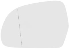 Audi A3 2008-2010 Non-Heated Clear Tinted Aspherical Wing Mirror Glass Passenger Side