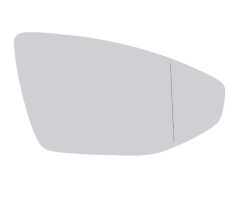 Audi RS7 2019-2021 Heated Aspherical Wing Mirror Glass Driver Side