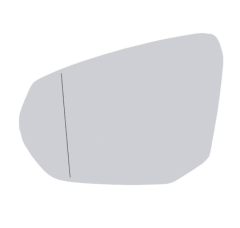 Audi Q2 2016-2021 Heated Aspherical Wing Mirror Glass Passenger Side