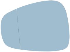 Alfa Romeo Giulietta 2019-2021 Heated Blue Tinted Aspherical Wing Mirror Glass Passenger Side