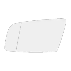 BMW 5 Series 2003-2008 Heated Clear Tinted Aspherical Wing Mirror Glass Passenger Side