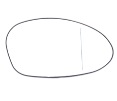 BMW M3 2002-2006 Heated Clear Tinted Aspherical Wing Mirror Glass Driver Side