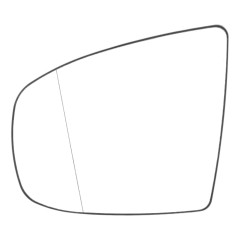 BMW X5 2010-2013 Heated Clear Tinted Aspherical Wing Mirror Glass Passenger Side