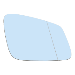 BMW 3 Series 2016-2019 Heated Blue Tinted Aspherical Wing Mirror Glass Driver Side