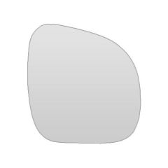Citroen C3 2009-2010 Heated Convex Wing Mirror Glass Driver Side