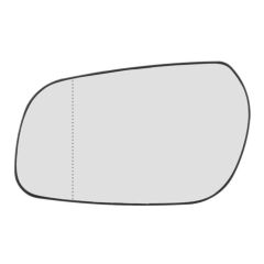 Citroen Xsara 1998-2002 Non-Heated Clear Tinted Aspherical Wing Mirror Glass Passenger Side