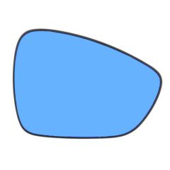 Citroen DS3 2013-2015 Heated Blue Tinted Convex Wing Mirror Glass Driver Side