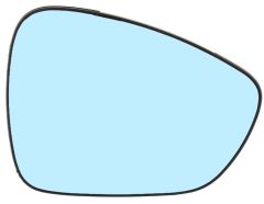 DS 5 2015-2018 Heated Blue Tinted Convex Wing Mirror Glass Driver Side
