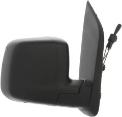 Fiat Qubo 2016-2020 Manual (Cable Toggle) Black Wing Mirror Unit Driver Side
