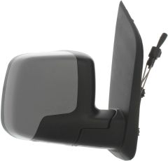 Fiat Fiorino 2008-2016 Manual (Cable Toggle) Primed (Suitable for Painting) Wing Mirror Unit Driver Side