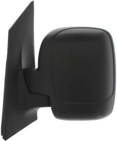 Toyota ProAce 2013-2016 Manual (Cable Toggle) Twin Glass Type Black Wing Mirror Unit Passenger Side