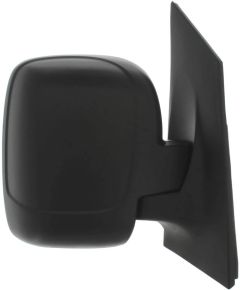 Toyota ProAce 2013-2016 Manual (Cable Toggle) Twin Glass Type Black Wing Mirror Unit Driver Side
