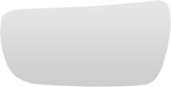 Peugeot Expert 2007-2011 Non-Heated Clear Tinted Convex (Twin Glass Type) Lower Wing Mirror Glass Passenger Side