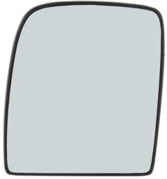 Peugeot Expert 2007-2011 Heated Clear Tinted Convex (Twin Glass Type) Upper Wing Mirror Glass Passenger Side