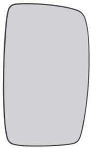 Peugeot Expert 2007-2011 Non-Heated Clear Tinted Convex (Single Glass Type) Wing Mirror Glass Driver Side