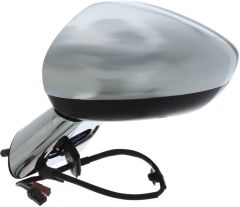 DS 3 2016-2019 Electric Heated Chrome Wing Mirror Unit Passenger Side