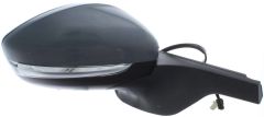 Citroen C3 2020-2023 Electric Heated Power Folding With Blind Spot Detection Primed (Suitable for Painting) Wing Mirror Unit Driver Side