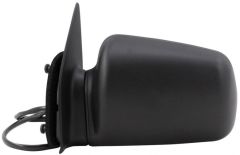 Jeep Grand Cherokee 1996-1998 Electric Heated Black Wing Mirror Unit Passenger Side