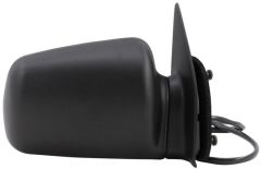 Jeep Grand Cherokee 1996-1998 Electric Heated Black Wing Mirror Unit Driver Side