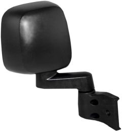 Jeep Wrangler 2003-2006 Manual Black Wing Mirror Unit Driver Side