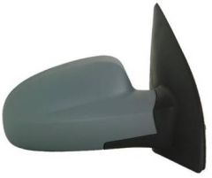 Chevrolet Aveo 2002-2008 Electric Heated Primed (Suitable for Painting) Wing Mirror Unit Driver Side